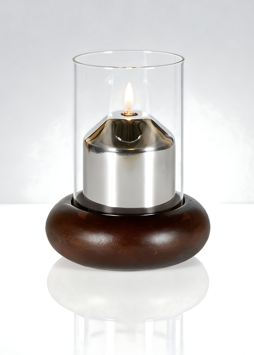 Cobertor para vela de parafina liquida Nogal curvo con cobertor